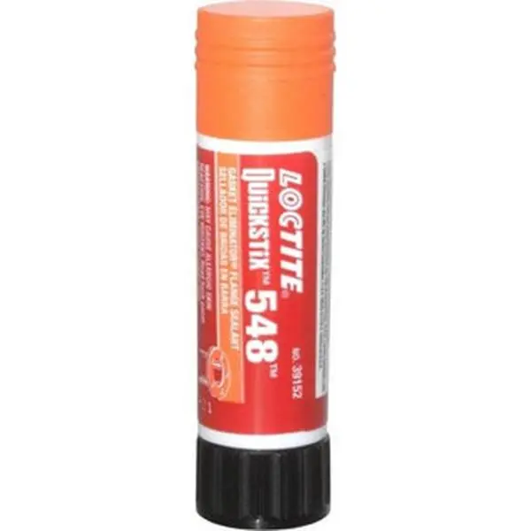 Loctite 548 Series Orange Polyurethane Gasket Sealant Stick - 1 Stick, 19 g, 300.2°F Max Operating Temp, 24 hr Full Cure Time, Part No. 640484 (Home Improvement Building Supplies Paint Supplies & Tools)