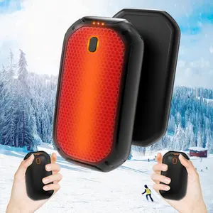 Fulog 2 Pack Magnetic Hand Warmers - 12H Long-Lasting Rechargeable, Double-Sided Heating, Pocket-Sized Electric Hand Warmers for Winter Outdoor Use