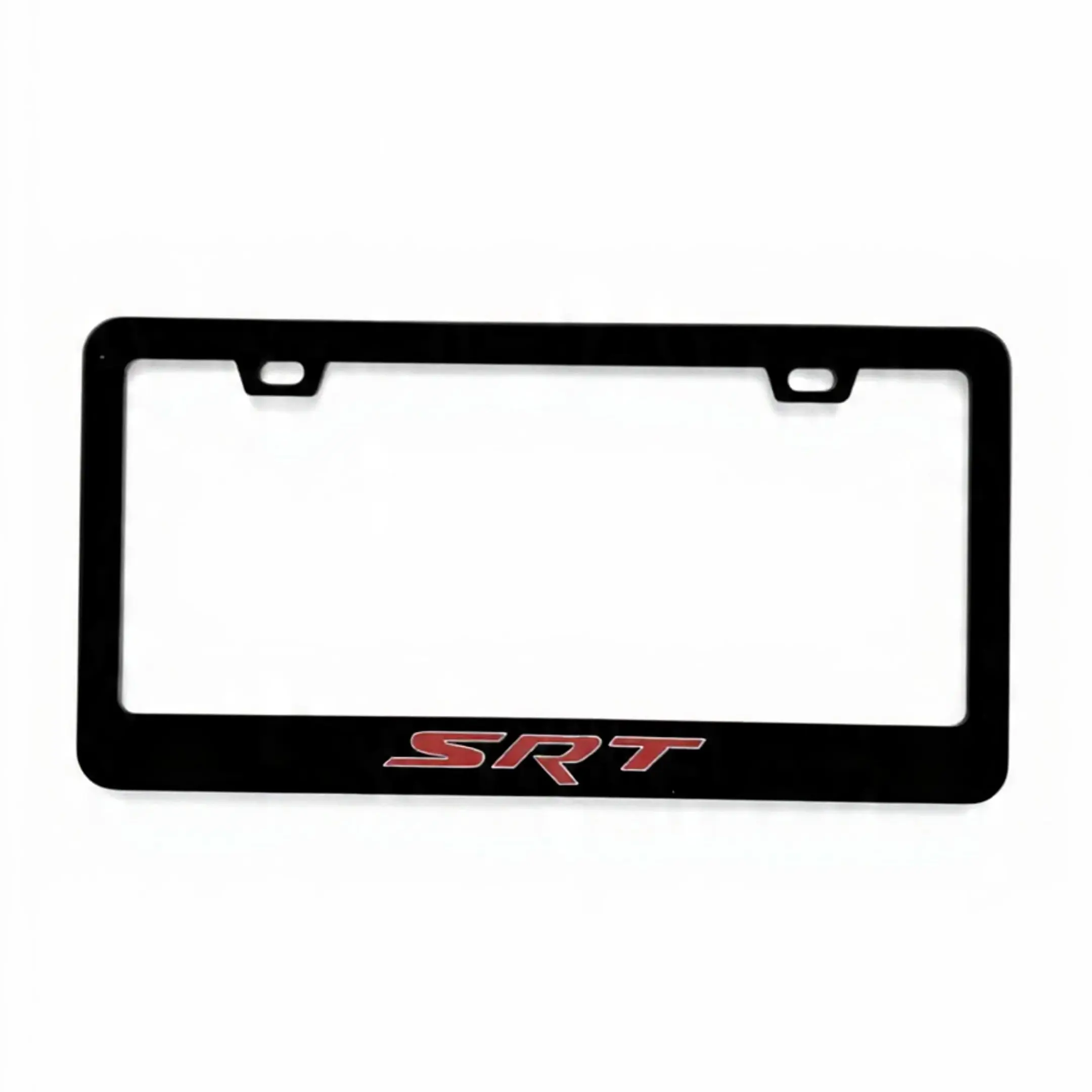 High Performance Car Fan License Plate Frame | Black Stainless Steel, Fade Resistant