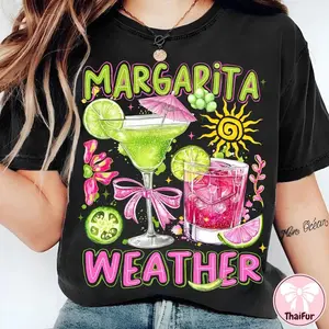 Summer Margarita Weather, Preppy Brushstroke Aesthetic