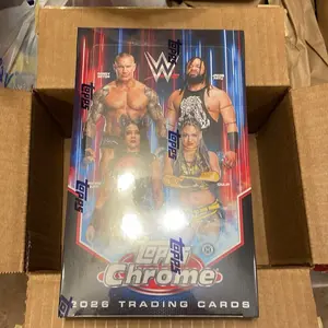 Topps Chrome WWE Hobby Box 2026 - Anniversary Cards & Alternate Persona Autographs - Refractor Parallels & Fan-Favorite Inserts