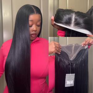Style Icon 9x6 Glueless Synthetic Lace Front Wig 38 Inches Pre Cut Pre Plucked Wear And Go Wig Heat Resistant Fiber Wig Vivid Self Growing Clean Hairline With Tiny Knots