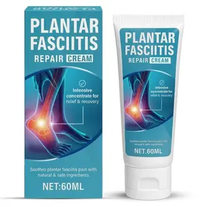 Plantar Fasciitis Repair Cream 60ml - Natural Arnica Aloe Vera Chamomile for Deep Moisture & Tired Feet Relief