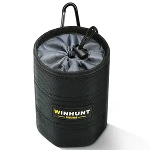 WINHUNT Tool Pouch, Screws and Nails Tool Pouch Bag, Thickened for Wear-Resistance, ldeal for Industrial Tools, Storage Bag
