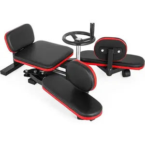 NArra Leg Stretcher Machine, Adjustable Leg Stretch Training Machine, 330lbs Heavy Duty Leg Extension Machines for Home Yoga Gym Fitness to Train Leg Flexibility, Black