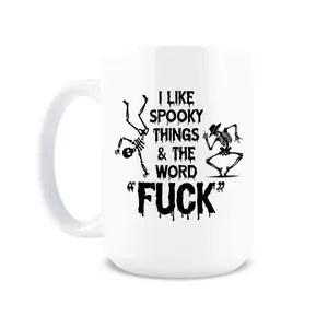 Spooky Things and The F Word Mug
