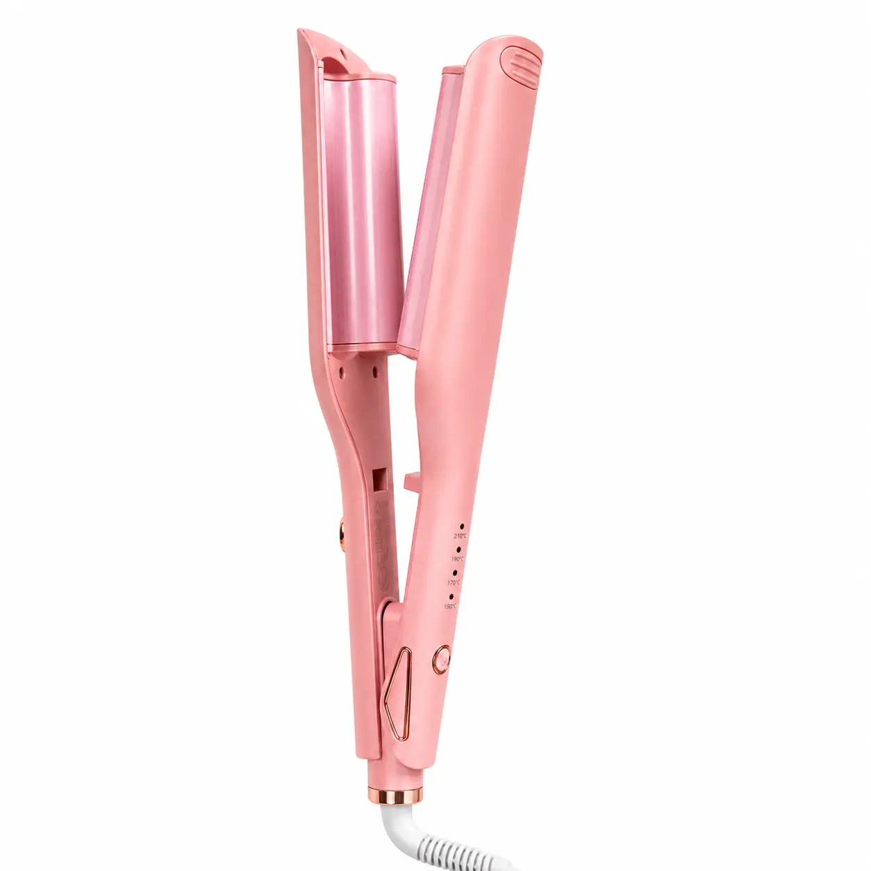 Faszin Hair Waves Crimper for Smooth Hollywood & Mermaid Waves, 1.0 Inch Deep Hair Curling Iron with Negative Ionic Technology, Curler Roller Styling Tool, Holiday Gifts for Women & Girlfriends, New Year Gift