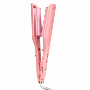 Faszin Hair Waves Crimper for Smooth Hollywood & Mermaid Waves, 1.0 Inch Deep Hair Curling Iron with Negative Ionic Technology, Curler Roller Styling Tool, Holiday Gifts for Women & Girlfriends, New Year Gift