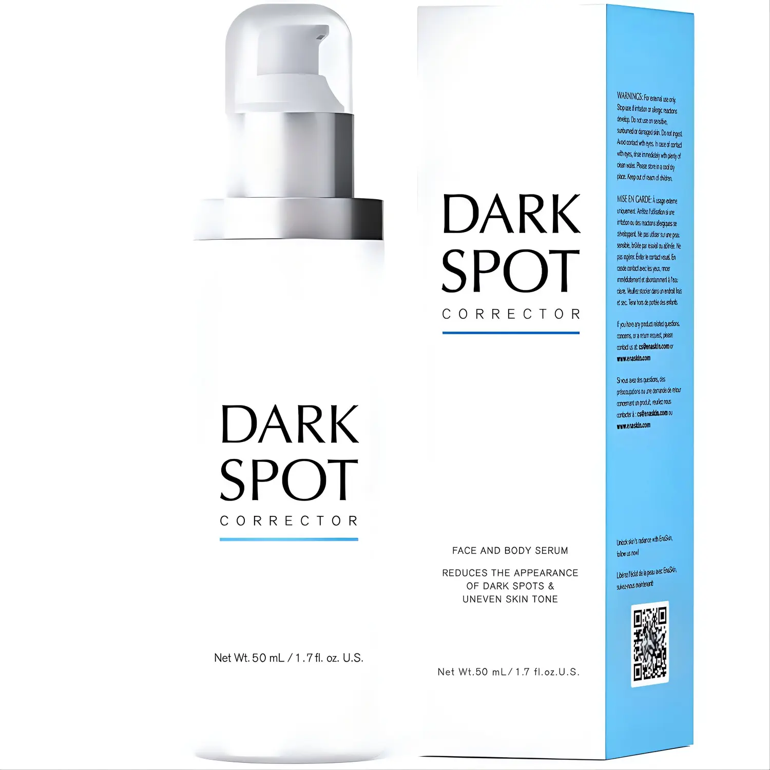 Dark Spot Remover Face & Body Serum: Age Spot Sun Spot Freckles Melasma Brown Spot - Advanced Formula with Niacinamide for Women and Men (1.0 Fl Oz)