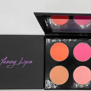 Shimmering Luminous Blush Palette - Makeup Cosmetic for Makeup Application and Glowing Finish