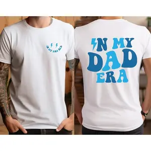 Men's In My #Dad Era Shirt, Cool #Dads Club Shirt, New Father Shirt, #Dad To Be Gift, Pregnancy Reveal Gifts - Top