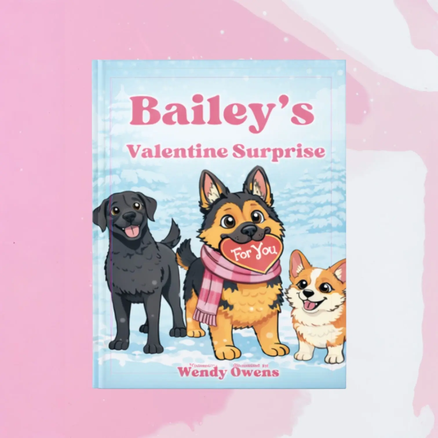 Bailey & Her Paw Pals Story Book & Merch Collection, Kid Books, 3D Print Eggs, 3"-Size Fidget Toy