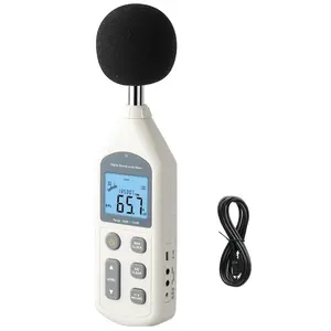Meter, Sound Meter with Backlight Display, USB Available SPL Meter 30 to 130dB, EC651 & ANSI S1.4 Standards A/C Weighted Sound Meter, Noise Meter with Records to 4700