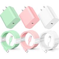 3pack pink*green*white