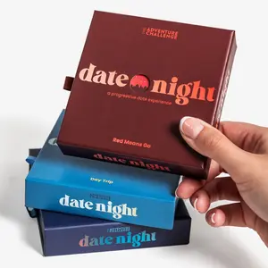Date Night Bundle - 3 Unique Scratch-Off Progressive Experiences: Five Senses, Red Means Go, Day Trip