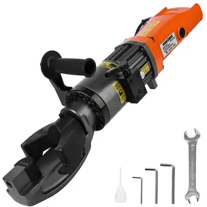 GARVEE Electric Hydraulic Rebar Bender Tool,1200W 110V, Bending up to 7/8 Inch #7 22mm Rebar, Bending Angle0-130°, Hand Held Bender Machine for Rod Steel Bar (1200W NRB-22)