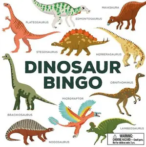 Dinosaur Bingo: (An Easy-To-Play Game for Children and Families) -- Caroline Selmes, Game