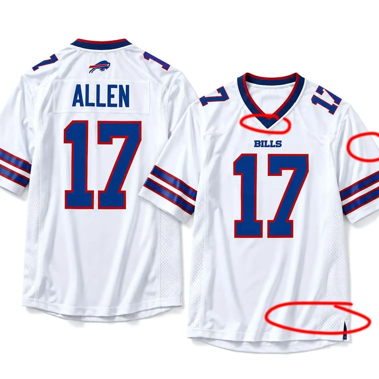 Men's #17 American Football Collectible Jersey - Stylish, Comfortable, Breathable Sports Game Apparel, Gift For Fans, Trending 2026 for all