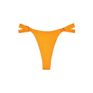 Morocco Bottom - Clementine Wide Rib