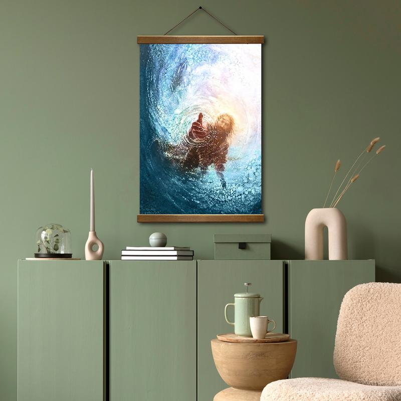 1pc Jesus Christ Canvas Wall Art For Home Decor, High Quality Wall Decor, Canvas Prints For Living Room Bedroom Bathroom Kitchen Office Cafe Decor, Perfect Gift And Decoration
