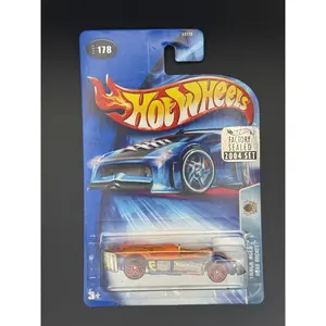 Hot Wheels Road Rocket Track Aces Factory Sealed 2004 Set w Protector