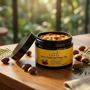 Unrefined Batana Oil for Hair Growth, 100% Natural Pure Batana Oil Paste from Dr. Sebi Honduras, Prevents Hair Loss, Enhances Thickness, Organic Raw Scalp Mask for Women & Men (3.5 oz)