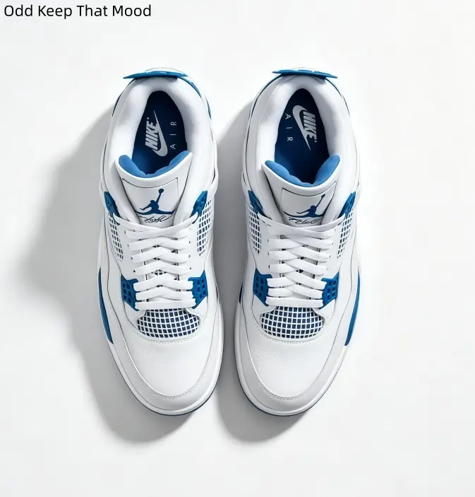 White Blue Color Block Mid Top Unisex Sneakers Breathable Mesh Non Slip Cushioned Rubber Sole Casual Athletic Shoes for Walking Gym Street Daily Wear