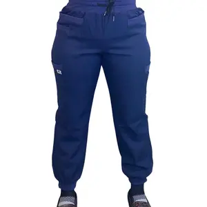 Ameik Amour’s ‘Valiant’ Scrub Joggers Women Cute Scrubs Affordable Hospital Uniforms Stretch Clothing Comfortable Jogger Uniforms Womenswear Workwear Stylish Work Uniforms Nurse Scrub Set Healthcare Workers Curvy Drawstring Elastic Adjustable Stretchy