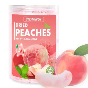Freeze Dried Diced Peaches 200g/7.05oz, Crunchy Peach Cubes, No Additives, Gluten Free Fruit Snack, Perfect for Yogurt, Smoothies, Tea, Baking, Desserts & Cake Decorating