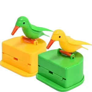 New Trendy 2026 Adorable Bird Toothpick Holder Set, Smart Toothpick Storage Box, Cute Spreading Wings Home Stress Relief Toothpick Can