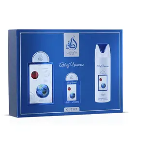 Art of Universe Gift Set by Lattafa Pride – Unisex | 100 ml / 3.4 fl oz + Extras