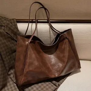 Vintage Design Large Capacity Handbag, Stylish Retro Bag for Everyday Use, Perfect for Shopping and Travel, Durable and Spacious