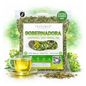 Gobernadora Herbal Tea (Chaparral Leaf) – Premium Loose Leaf Botanical Infusion – 4 oz (113 g) – 100% Natural, Vegan, Caffeine-Free – Traditional Herbal Tea