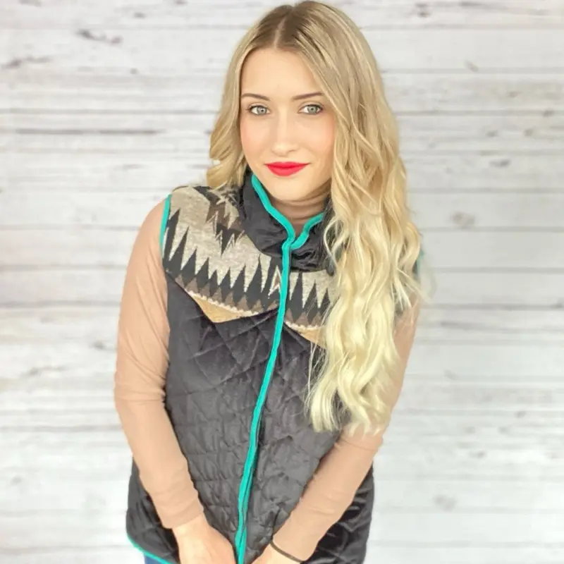 Aztec Western Vest