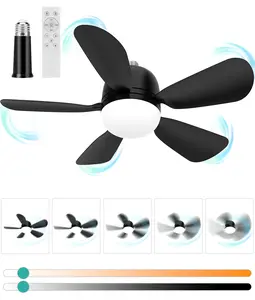 Ceiling Fan with LED Lights,30W E26 Dimming LED Lights for Bedroom, Living Room, Kitchen, Garage, Energy Saving Remote Control Home Ceiling Fan Light