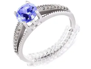 Ring Sizer Adjuster for Loose Rings - 12 Pack, 2 Sizes for Different Band Widths – Silicone Ring Size Adjuster - Invisible Ring Guards for Women and Men