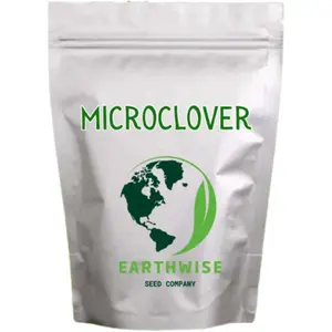 Earthwise Microclover Alternative Lawn Seed – Low-Maintenance, Eco-Friendly Turf – 1/2 lb – Covers 250–500 sq ft