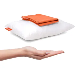 Pillow - Small, Mini, Tiny - 11 x 7 in - Perfect for Travel, Cars, Airplanes, Camping, Dogs, Toddlers, Kids, Lumbar, Knees and Neck - Ages 2 Yrs and Up