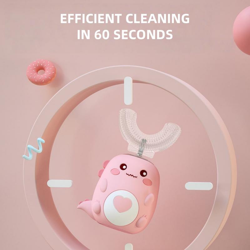 Baby electric Toothbrush,U-shaped toothbrush,2 - 14 Years, Soft Bristles, BPA Free | 2 - 4 Pack Oral Care Tools