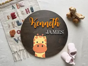 Nursery name sign Кound name sign Custom name sign Boy name sign Above crib sign baby name sign Nursery décor