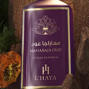 Maharaja Oud L'Haya Extrait de Parfum 3.4oz Made In UAE - Premium Fragrance with Rich Oud Notes
