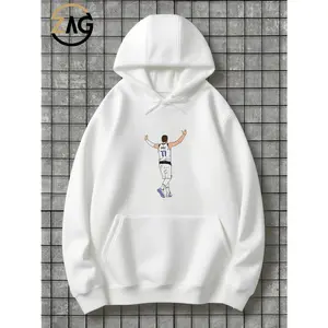 Sports Novelty Print Graphic HoodieUltimate Fan Gear Player Name Hoodie for Basketball Enthusiasts Comfortable and Stylish - Unisex, hooded sweatshirt, front pocket design, Brother Teenage Mom Dad Halloween Birthday Christmas Gift Valentine's