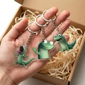 Funny Tom Lizard Acrylic Keychain, Lizard Funny Meme Gift, Hoppers Lizard Keychain, Silly Lizard Gift