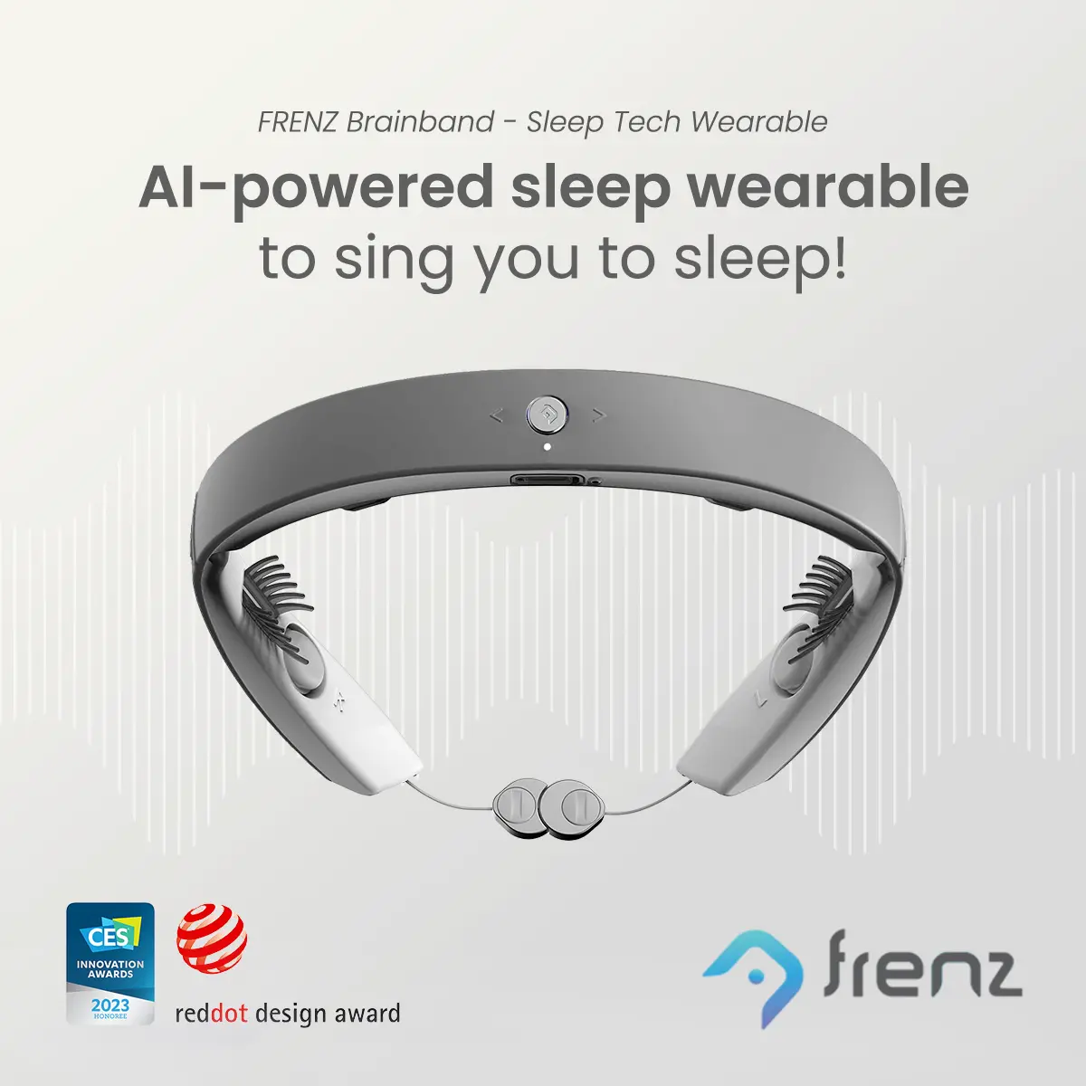 FRENZ Brainband- Fast Sleep Wearable with Deep-Tech AI