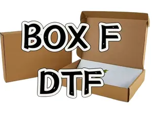F BOX Heat Transfer DTF Sell by Box Durable Packaging for Heat Transfer Applications F22F4F7