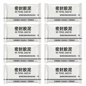 Pack of 8  White Sealing Putty - Sealing Clay Sealant Mastic Duct Seal Repalr Professlonal Strength -Setting for Pipes, Wall Holes, Air Conditioning Hole, Drain Connectlon