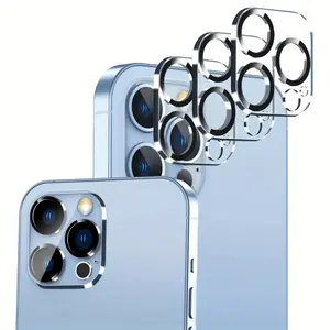 Premium 3Pcs Tempered Glass Back Camera Lens Protectors Cover For iPhone, Anti-Scratch and HD Clarity Guaranteed Accessories