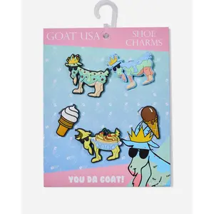 Ice Cream Shoe Charms (5-Pack)