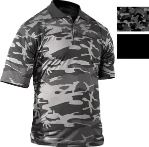 Tactical Polo Shirt Moisture Wicking Quick Drying Uniform Work Duty Top