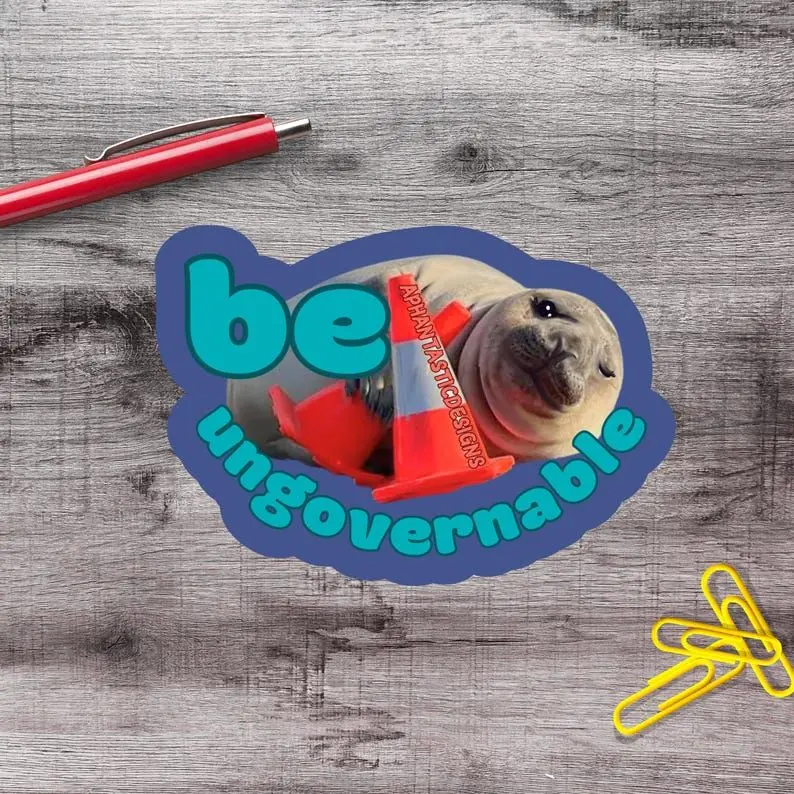Neil The Seal Sticker